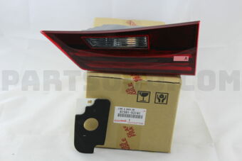 Toyota 8158153141 LENS AND BODY, REAR LAMP, RH