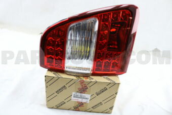 Toyota 8159160171 LENS AND BODY, REAR LAMP, LH