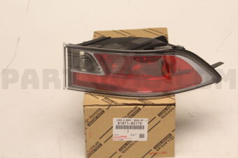 Toyota 8167160170 LENS & BODY, BACK-UP LAMP, RH