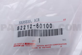 Toyota 8221260100 HARNESS ASSY, AIR CONDITIONER