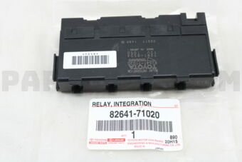 Toyota 8264171020 RELAY, INTEGRATION NO.1