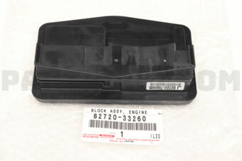 Toyota 8272033260 BLOCK ASSY, ENGINE ROOM JUNCTION