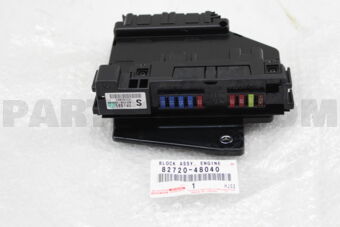 Toyota 8272048040 BLOCK ASSY, ENGINE ROOM JUNCTION