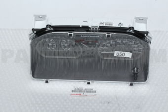 Toyota 8380060U50 METER ASSY, COMBINATION
