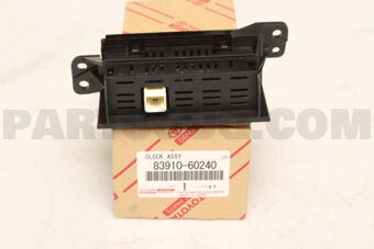 Toyota 8391060240 CLOCK ASSY