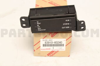 Toyota 8391060240 CLOCK ASSY