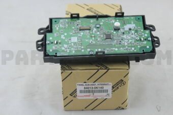 Toyota 840130K140 PANEL SUB-ASSY, INTEGRATION