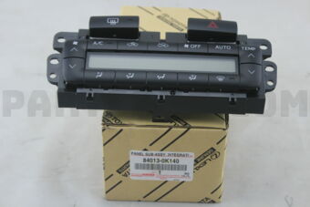 Toyota 840130K140 PANEL SUB-ASSY, INTEGRATION