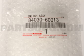 Toyota 8403060013 SWITCH ASSY, POWER WINDOW REGULATOR