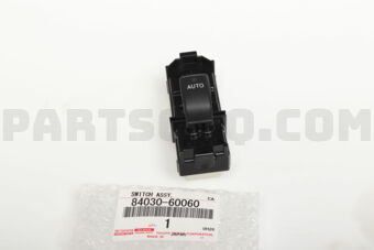 Toyota 8403060060 SWITCH ASSY, POWER WINDOW REGULATOR