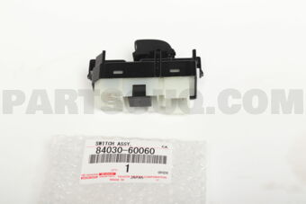 Toyota 8403060060 SWITCH ASSY, POWER WINDOW REGULATOR