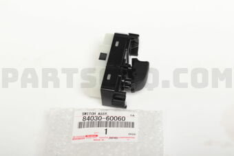 Toyota 8403060060 SWITCH ASSY, POWER WINDOW REGULATOR