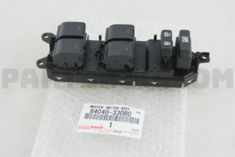 Toyota 8404033080 MASTER SWITCH ASSY, POWER WINDOW REGULATOR