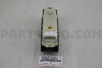 Toyota 8404060013 MASTER SWITCH ASSY, POWER WINDOW REGULATOR