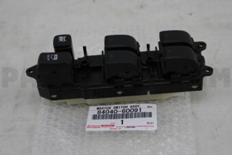 Toyota 8404060091 MASTER SWITCH ASSY, POWER WINDOW REGULATOR
