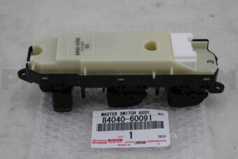 Toyota 8404060091 MASTER SWITCH ASSY, POWER WINDOW REGULATOR