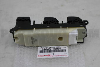Toyota 8404060091 MASTER SWITCH ASSY, POWER WINDOW REGULATOR