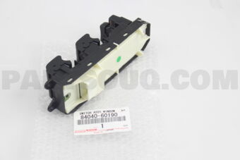 Toyota 8404060190 MASTER SWITCH ASSY,MULTIPLEX NETWORK