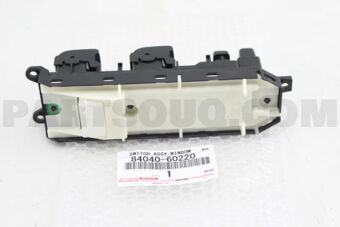 Toyota 8404060220 MASTER SWITCH ASSY,MULTIPLEX NETWORK