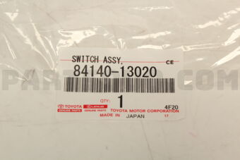 Toyota 8414013020 SWITCH ASSY, HEADLAMP DIMMER