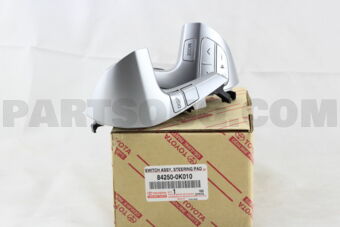 Toyota 842500K010 SWITCH ASSY, STEERING PAD