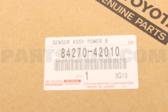 Toyota 8427042010 SENSOR ASSY, POWER BACK DOOR, RH