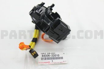 Toyota 8430622010 CABLE SUB-ASSY, SPIRAL