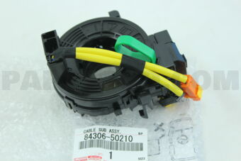 Toyota 8430650210 CABLE SUB-ASSY, SPIRAL
