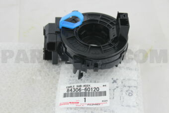 Toyota 8430660120 CABLE SUB-ASSY, SPIRAL