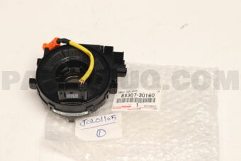 Toyota 8430730160 CABLE SUB-ASSY, SPIRAL W/SENSOR