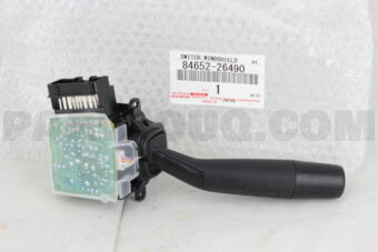 Toyota 8465226490 SWITCH ASSY, WINDSHIELD WIPER