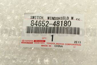 Toyota 8465248180 SWITCH ASSY, WINDSHIELD WIPER