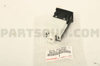 Toyota 8475160191 SWITCH, SEAT HEATER