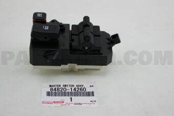 Toyota 8482014260 MASTER SWITCH ASSY, POWER WINDOW REGULATOR