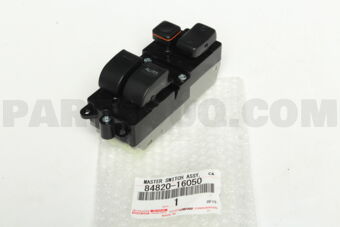Toyota 8482016050 MASTER SWITCH ASSY, POWER WINDOW REGULATOR
