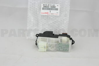 Toyota 8482016060 MASTER SWITCH ASSY, POWER WINDOW REGULATOR