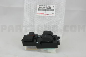 Toyota 8482016060 MASTER SWITCH ASSY, POWER WINDOW REGULATOR