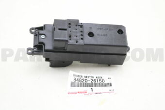 Toyota 8482026150 MASTER SWITCH ASSY, POWER WINDOW REGULATOR