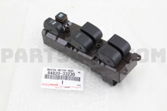Toyota 8482033230 MASTER SWITCH ASSY, POWER WINDOW REGULATOR