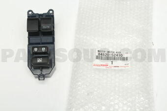 Toyota 8482052410 MASTER SWITCH ASSY, POWER WINDOW REGULATOR