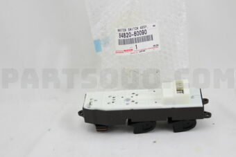 Toyota 8482060090 MASTER SWITCH ASSY, POWER WINDOW REGULATOR