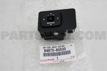 Toyota 8487060030 SWITCH ASSY, OUTER MIRROR