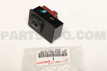 Toyota 8487060100C0 SWITCH ASSY, OUTER MIRROR
