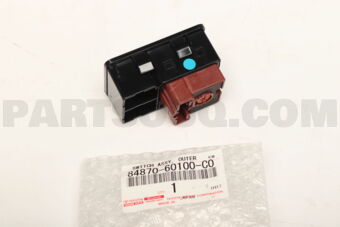 Toyota 8487060100C0 SWITCH ASSY, OUTER MIRROR