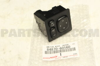 Toyota 8487060160 SWITCH ASSY, OUTER MIRROR