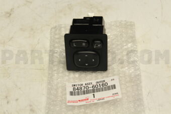 Toyota 8487060160 SWITCH ASSY, OUTER MIRROR