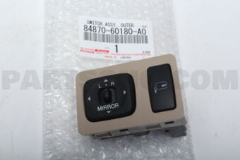 Toyota 8487060180A0 SWITCH ASSY, OUTER MIRROR