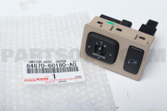 Toyota 8487060180A0 SWITCH ASSY, OUTER MIRROR