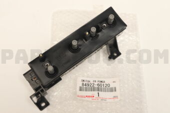 Toyota 8492260120 SWITCH ASSY, POWER SEAT FRONT, LH
