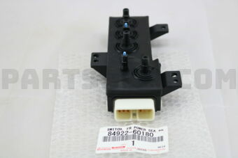 Toyota 8492260180 SWITCH, FRONT POWER SEAT